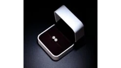 Boucles Oreilles Puces Pavées. Diamants 0.80ct Fleurs. Or Blanc 18cts -Maria || Simplicity Soldes owd032 7 1