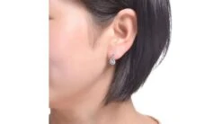 Boucles D'oreilles - Boucle Diamant Or Blanc 18cts -Maria || Simplicity Soldes owd034 7 1