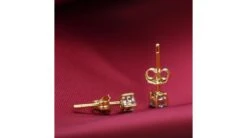 Puces Diamants 0.20ct. Or Jaune - Carat Personnalisable -Maria || Simplicity Soldes oyd016 5