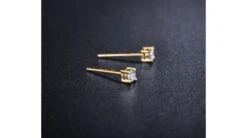 Puces Diamants 0.20ct. Or Jaune - Carat Personnalisable -Maria || Simplicity Soldes oyd016 8