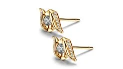 Maria Boucles D'oreilles Pendantes. Or Jaune Diamants. Carat Personnalisable 15 Maria Boucles D'oreilles Pendantes. Or Jaune Diamants. Carat Personnalisable -Maria || Simplicity Soldes oyd020 4 1