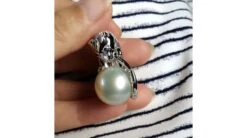 Pendentif Chat - Perle D'Australie, Or, Diamants - Kingdom Of Animals -Maria || Simplicity Soldes pap072 4