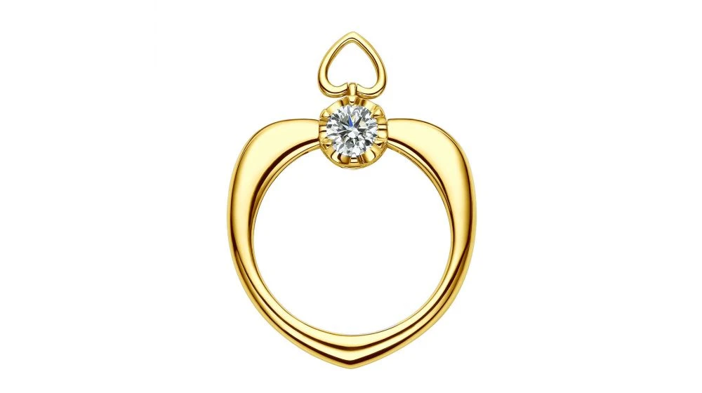 Bague Or Jaune Diamant Solitaire - Serti Griffes Et Grains | Coeur De Solitaire 2 Bague Or Jaune Diamant Solitaire - Serti Griffes Et Grains | Coeur De Solitaire – Image 2