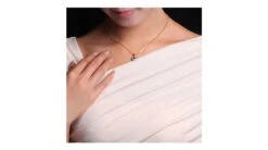 Pendentif Coeur Saphir Et Diamants. Or Jaune -Maria || Simplicity Soldes spy013 8