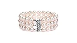 Bracelet 3 Rangs - Bracelet Perles Japon - Perle Akoya - 6.5/7mm -Maria || Simplicity Soldes upfiles image 2011 04 13 634382882966782910 2